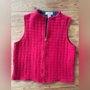 Red Quilted BECHAMEL Vest